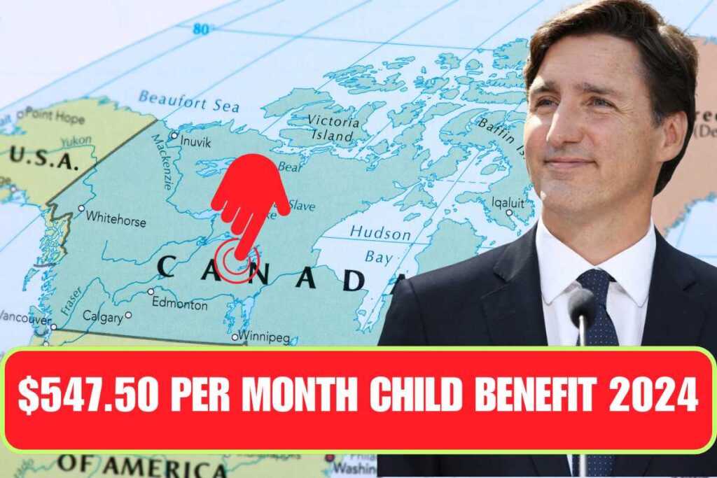 $547.50 Per Month Child Benefit 2024