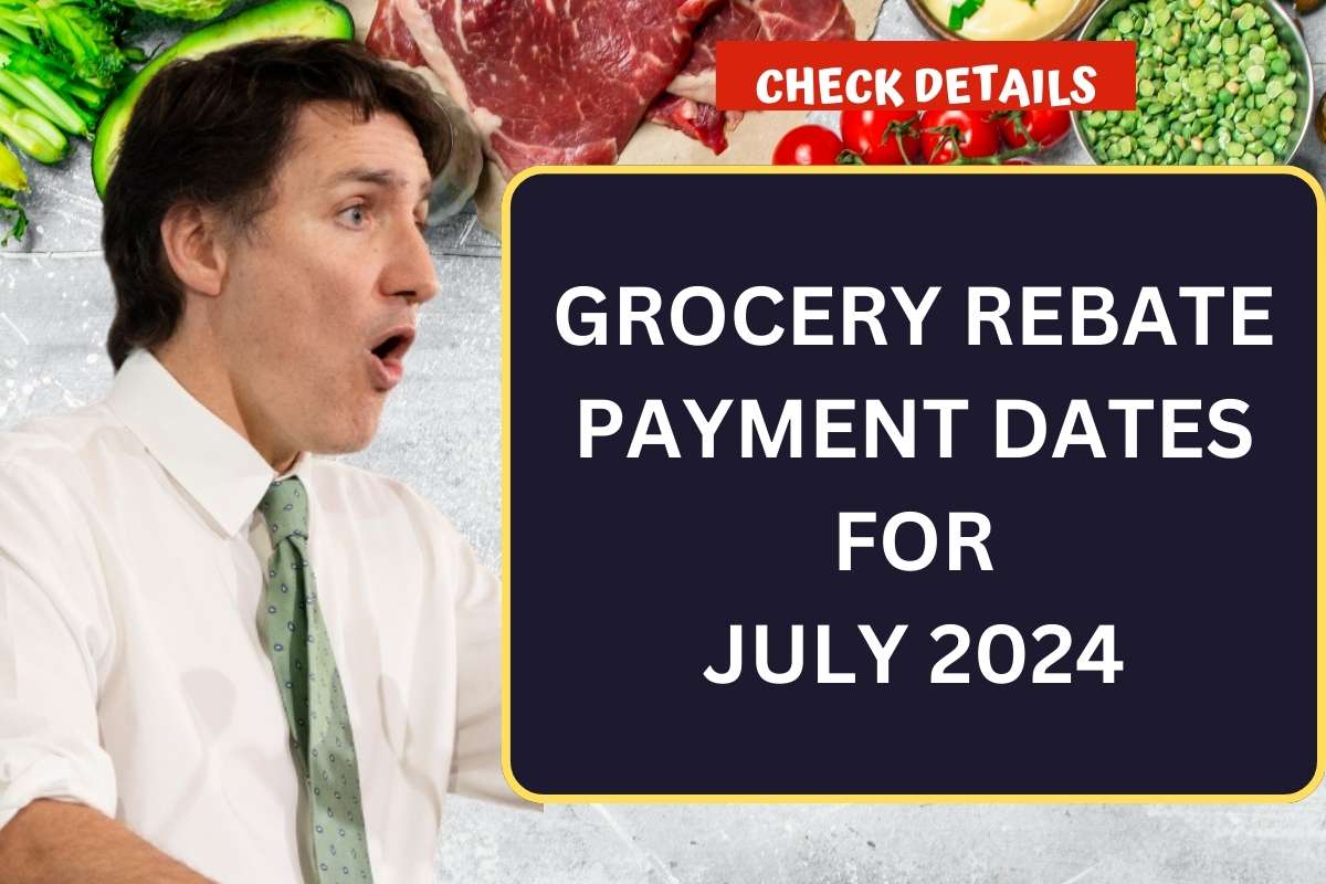 Grocery Rebate Payment Dates July 2024 Check Canada Grocery Rebate