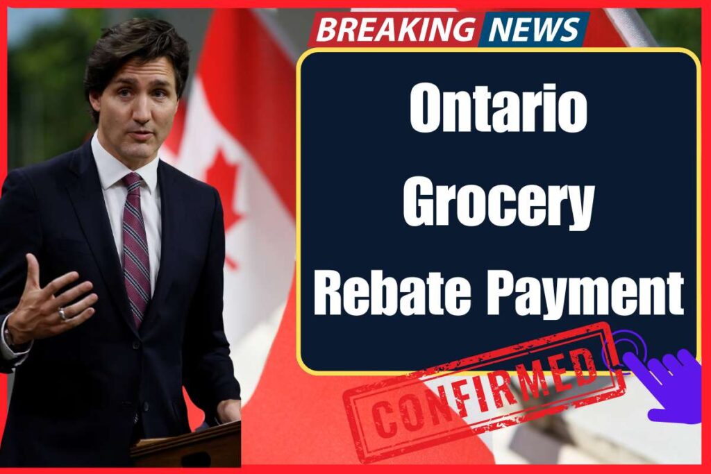 Ontario Grocery Rebate Payment