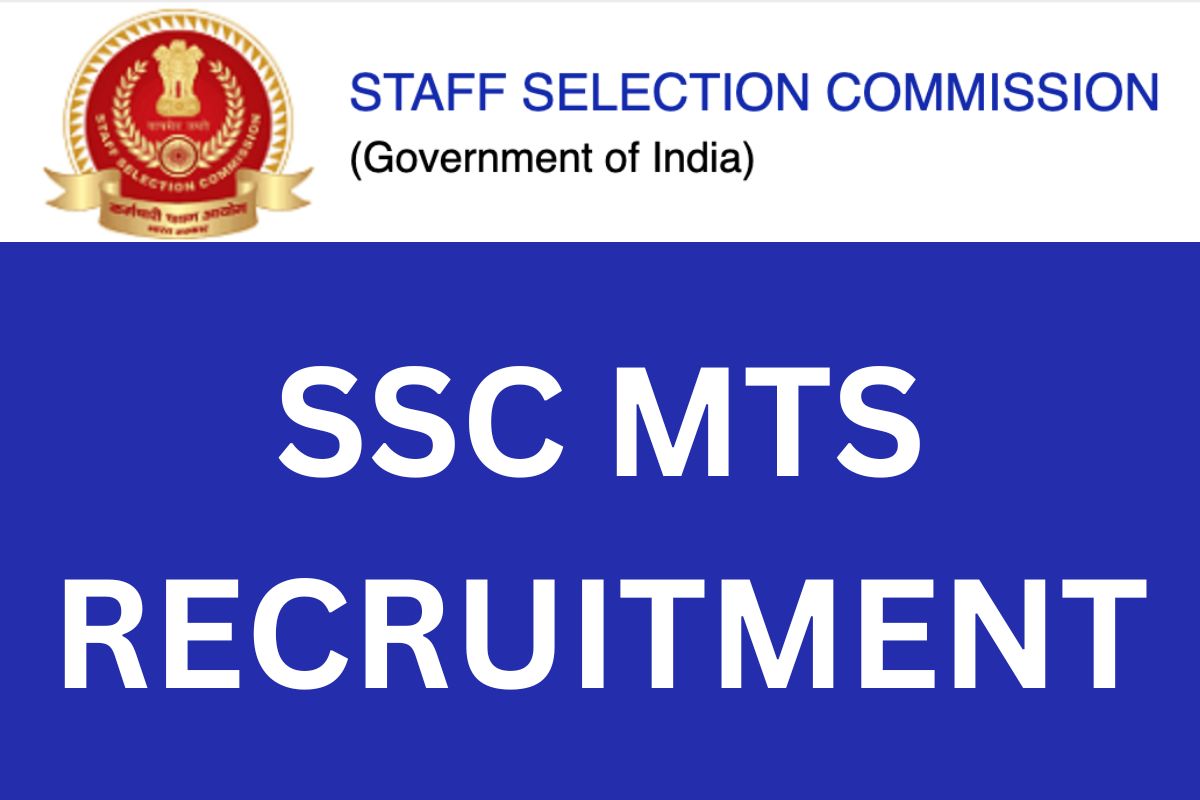 SSC MTS Recruitment 2024 8326 Vacancy Notification, Apply Online