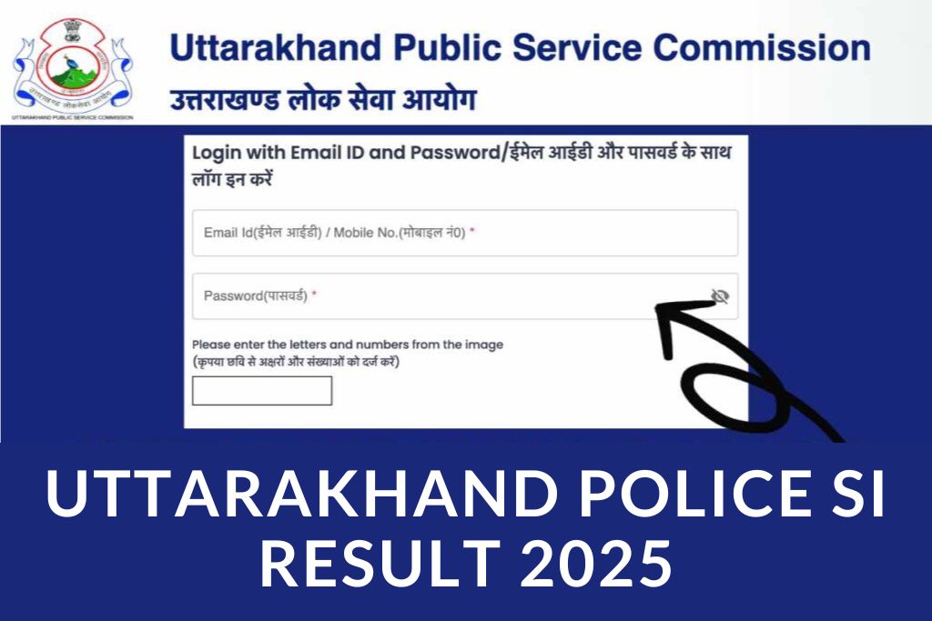 Uttarakhand Police SI Result 2025